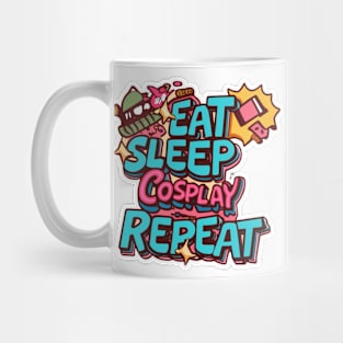 Cosplay and Repeat Mug